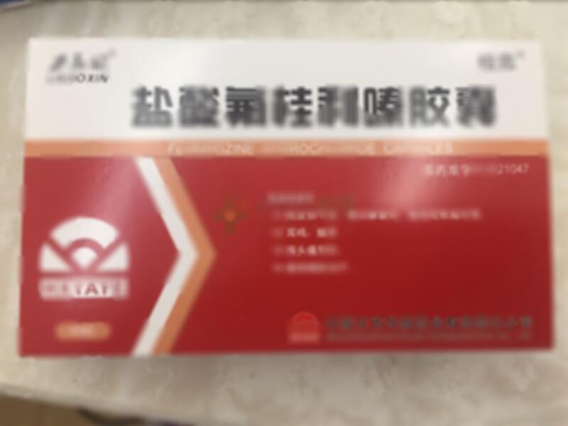 盐酸氟桂利嗪胶囊