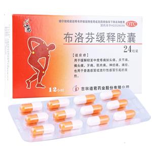 布洛芬缓释胶囊价格(布洛芬缓释胶囊多少钱)
