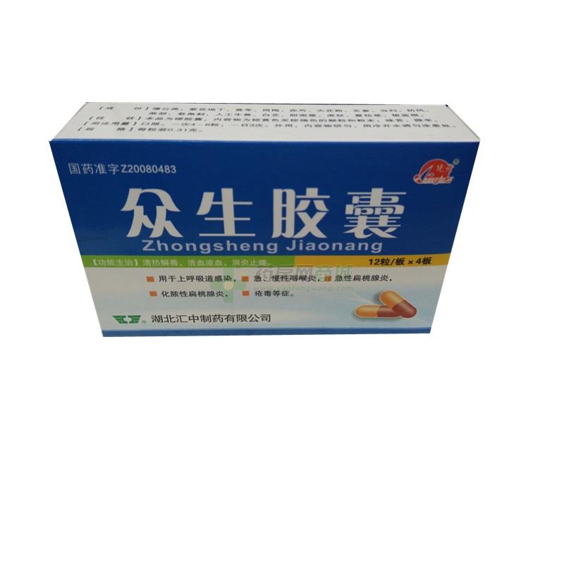 众生胶囊 - 湖北汇中