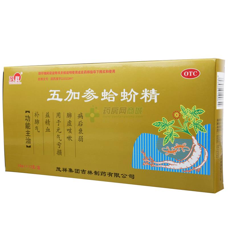 五加参蛤蚧精 - 茂祥吉林制药