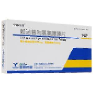 赖诺普利氢氯噻嗪片(江苏亚邦爱普森药业有限公司)-亚邦爱普森
