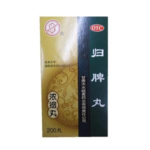 归脾丸(甘肃天水岐黄药业有限责任公司)